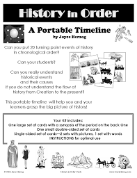 History In Order Cards Mysite Fun Activities For Kids History Activities For Kids