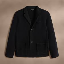 Sweater Knit Blazer - Black | James Perse Los Angeles