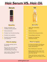 The hair serum is the form of liquid. What S The Difference Between Hair Serum Hair Oil