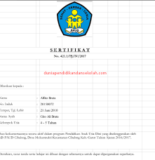 Check spelling or type a new query. Download Aplikasi Pembuat Ijazah Otomatis Sertifikat Piagam Tk Ra Paud Dunia Pendidikan