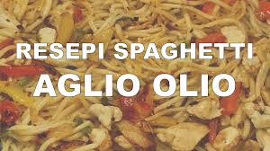 It is a typical dish of neapolitan cuisine. Resepi Spaghetti Aglio E Olio Simple Dan Sedap Amar Razali