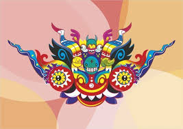 Mascara De Diablada On Behance In 2020 Inca Tattoo Serial Art Thai Art