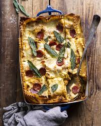Half Baked Harvest S Pumpkin Lasagna Recipe Is Peak Fall Pumpkin Lasagna Half Baked Harvest Recipes Harvest Recipes