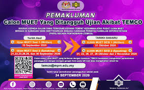 Muet merupakan malaysia university english test diamana ujian ini adalah bagi menentukan tahap penguasaan bahasa inggeris seseorang individu, manakala muet on demand (mod) merupakan test secara computer based test (cbt) bagi. Kalendar Peperiksaan Muet 2021 Jadual Ujian Dan Pendaftaran