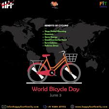 #bicycleday, #worldbicycleday, #worldbicycleday2021, #wbd, #biking, #bicyclists, #affordable, #safe, #notransmissions. World Bicycle Day 2021 Challenge Happy Feet Family