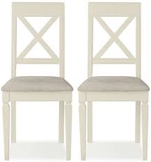Bentley Designs Sophia Two Tone Dining Chair X Back Pair In 2020 Chair Luxury Dining Furniture