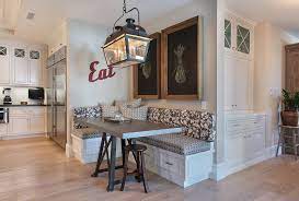 Anytime you can add storage to your home, that's a big plus. Kitchen Eating Area Bench Seating Ideas Idesignarch Interior Design Architecture Interior Decorating Emagazine