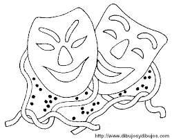 Dibujos Carnaval Para Colorear
