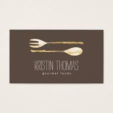 Watercolor Fork And Spoon Catering Business Card Zazzle Com In 2020 Catering Business Cards Business Cards Forks And Spoons