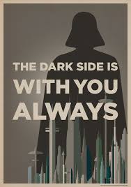 The Dark Side Is With You Always Dark Side Star Wars Darth Vader Quotes Star Wars Poster