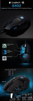 Logitech g402 software, i.e logitech gaming software & g hub is intended to keep track of games you have previously played, assign commands moreover, with this logitech g402 software, you can connect the mouse as well as the keyboard. Logitech G402 Hyperion Fury Ultra Fast Fps Gaming Mouse 97855105684 Ebay