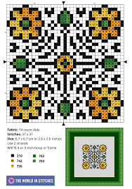 Maybe you would like to learn more about one of these? The World In Stitches Spectrum Mandala Available As A Cross Stitch Kit