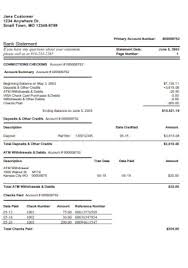 A record of the money put into and removed from a bank account 2. 50 Sample Bank Statements In Pdf Ms Word Ms Excel