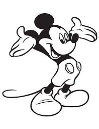 Print download free minnie mouse coloring pages. Mickey Mouse Coloring Pages Z31