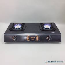 Kompor gas single tungku dan double tungku bermerk rinnai, quantum & nikita yang diproduksi dalam body teflon dan stainless steel. Rinnai Kompor Gas 2 Tungku Ri 522c 2t Garansi Resmi Lazada Indonesia