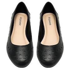 Ataiwee Women S Wide Width Flat Shoes Comfortable Round Toe Classic Cute Slip On Ballet Flats Fashion Products In 2020 Cute Casual Shoes Womens Fashion Shoes Womens Wide Width Shoes