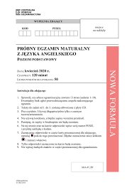 Karta wzorów matematyka matura 2018. Matura Probna Cke 2021 Z J Angielskiego P Podstawowy Jakie Beda Pytania Na Maturze Z J Angielskiego Arkusz Odpowiedzi 5 03 21 Gazeta Krakowska