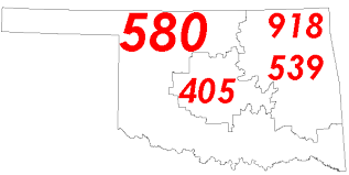 Zip codes for the us state oklahoma. List Of Oklahoma Area Codes Wikipedia