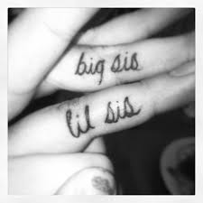 The second and the middle finger is used to signify the cross finger. Top 20 Amazing Sister Tattoos Tattoos Beautiful