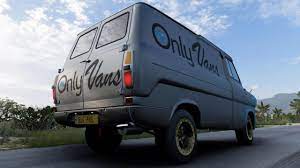 OnlyVans. New livery for my old school drag van. : rForzaHorizon
