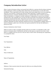 Company Introduction Letter... By Furniturejhb1 - Issuu