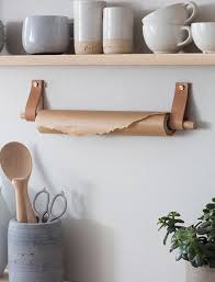 Anyi kitchen dish towels heavy duty absorbent dish cloths with hanging loop 100% cotton tea bar towels (16×26, set of 3, grey) anyi. A Wooden Towel Rail With Leather Loops To Hold Tea Towels Or Greaseproof Paper In The Kitchen Buy Now Wooden Towel Rail Leather Kitchen Kitchen Towels Storage