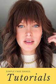 Turn heads when you go by with our beautiful hair extensions. Fake Bangs 4 Ways To Get A Fringe Without Commitment Lovehairstyles