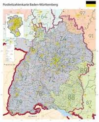 Check spelling or type a new query. Grosse Xl Postleitzahlenkarte Baden Wurttemberg Plz Poster Karte Land B0 2018 Ebay