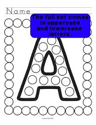 The connect the dot worksheets are arranged by skill. Do A Dot Bingo Maker Abc Worksheets Or Activity By Dk Resources