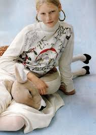 Elle France 23 October 1989 Kirsten Owen For Beginning Have Her Look Youthful And Innocent At Editorial Fashion 80s And 90s Fashion Fashion Photography