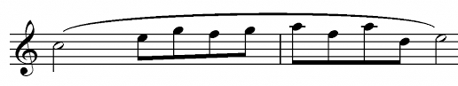 Play a continuous, unbroken glide from one note to the next including all the notes in between. Slurs Staccato And Ties Explained Do Re Mi Studios