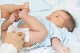 If they are uncircumcised if your baby wasn't circumcised, meaning you chose not to remove the skin at the head of their penis, you don't have to do any special cleaning. Newborn Baby Boy Circumcision Newborn Baby