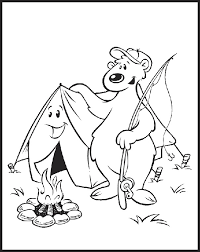 Preschool camping theme coloring pages. Camping Coloring Pages Best Coloring Pages For Kids