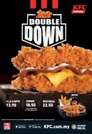 It specializes in serving fast food and different chicken dishes. Kfc Zinger Double Down