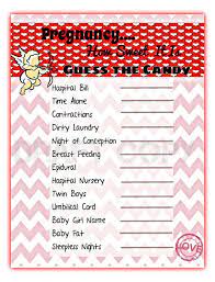 Valentines Day Baby Shower Game Guess The Candy Valentines Baby Shower Holiday Baby Shower Baby Shower Banner Girl