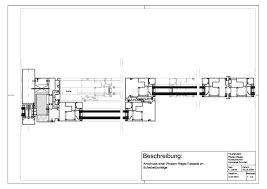 A 04 0001 Anschluss Einer P R Fassade An Einer Schiebeturanlage Fassade Schiebe Tur Anlage