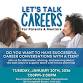 "Let's Talk Careers" event image