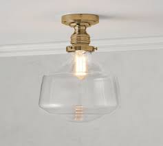 Check spelling or type a new query. Schoolhouse Clear Glass Flush Mount Pottery Barn