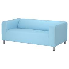 Das sofa ist 155cm breit und in einem sehr gutem zu. Klippan Bezug 2er Sofa Vissle Hellblau Ikea Deutschland