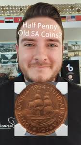 Old South African Half Pennies, when do they have value? Take a look at  these coins made from 1923-1960. #southafrica #money #fyp #history #coins