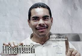 A recent photo of Felipe Ramirez when he won the dominoes tournament...  News Photo