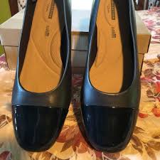 clarks chartli diva pumps size 91 2 w navy