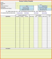 The menu & recipe cost template is a microsoft excel® set of spreadsheets designed to help you prepare an accurate costing for all your menu items and recipes. Xtoq Page 113 Free Images Templates Download