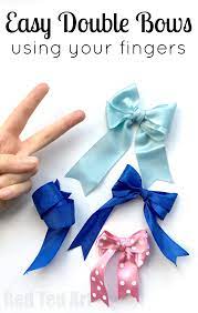 Add embellishments in the center or leave it plain, it looks great either way. How To Make A Perfect Bow Hair Bow Diy Red Ted Art