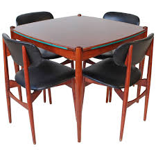 Italian Mid Century Modern Game Table By Gio Ponti 1stdibs Com Modern Game Tables Italian Mid Century Modern Game Table And Chairs