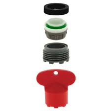 A faucet aerator is a simple fitting that screws into the end of most bathroom and kitchen faucets. Moen Faucet Aerators Faucet Parts The Home Depot