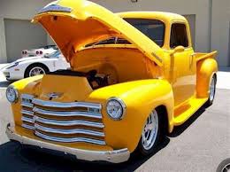 Image result for Federal Yellow 1950 Truck