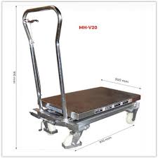 Selon le modèle, une table élévatrice supporte une charge de 150 ou 300 kg. Table Elevatrice