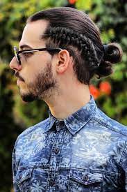 Braids For Men 32 Modern Takes At Timeless Manly Hairstyles Long Hair Styles Men French Braids Men Side French Braids