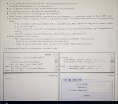 Well organized and easy to understand web building tutorials with lots of examples of how to use html, css, javascript, sql, python, php, bootstrap, java, xml and more. Solved Use Document Forms 0 To Return The First Form E Chegg Com